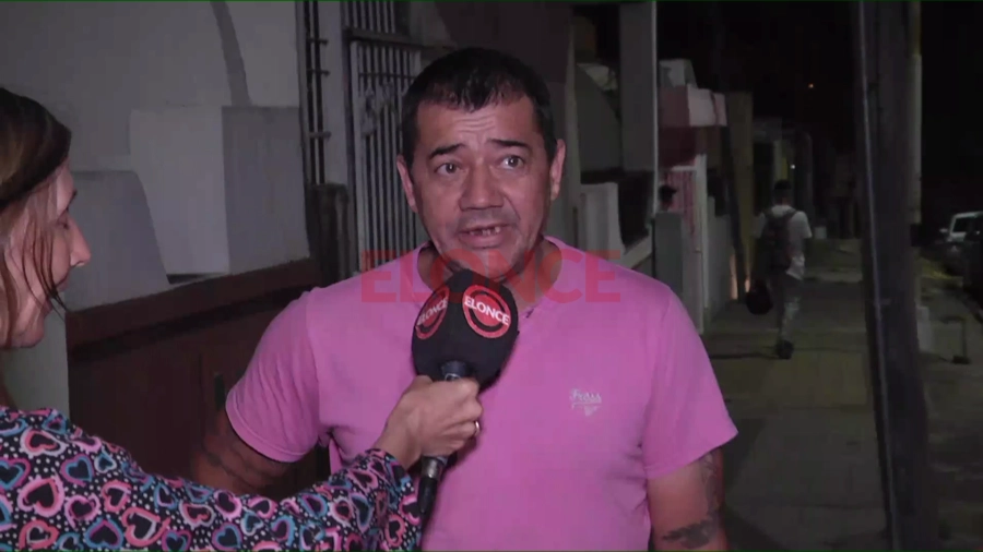 Otro vecino que habl&oacute;. Foto: Elonce