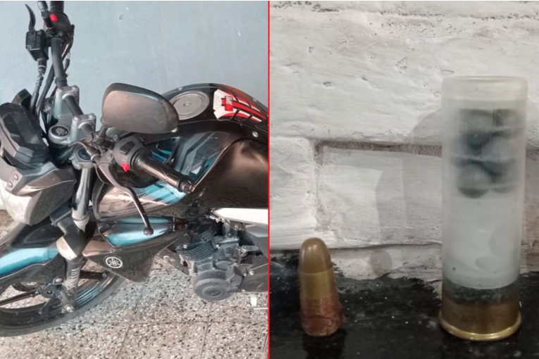 Secuestraron una moto y cartuchería de arma de fuego en un allanamiento en Paraná