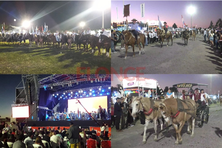 Con desfile tradicionalista y espectáculos, comenzó la 31º Fiesta Nacional de la Avicultura de Crespo