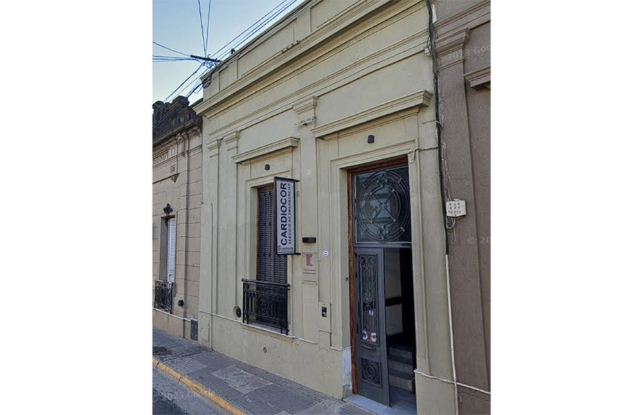 Casa donde vivió José Hernández en Paraná. En el lugar hoy funciona Cardiocor