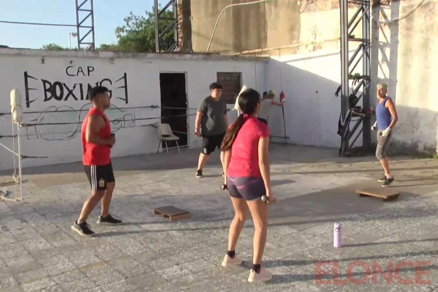 Escuela de Boxeo de Pe&ntilde;arol.