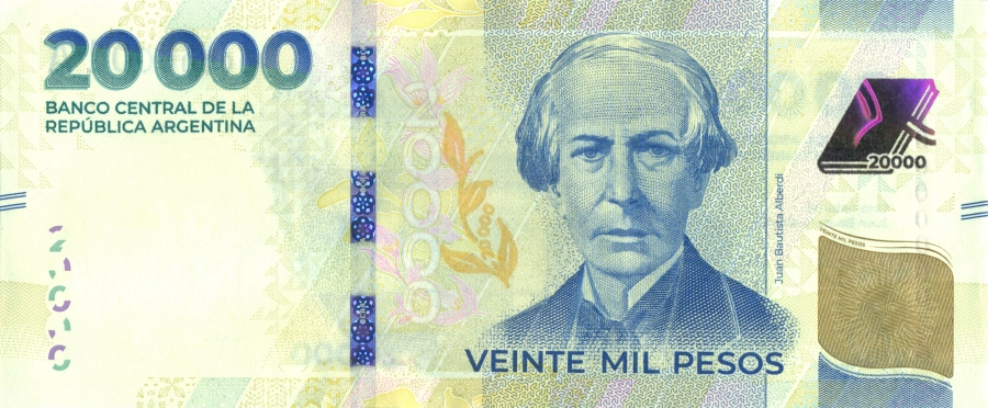 Anverso del nuevo billete