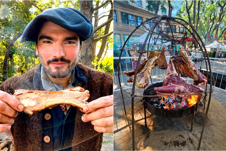 Entrerriano convirtió su pasión por el asado en un emprendimiento: “Traje el interior a Buenos Aires”