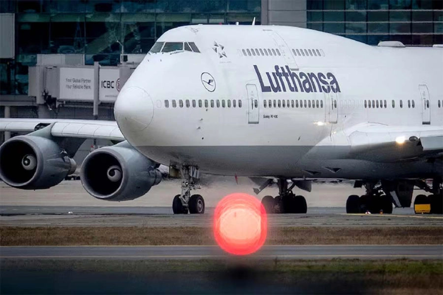 El Boeing 747 de Lufthansa