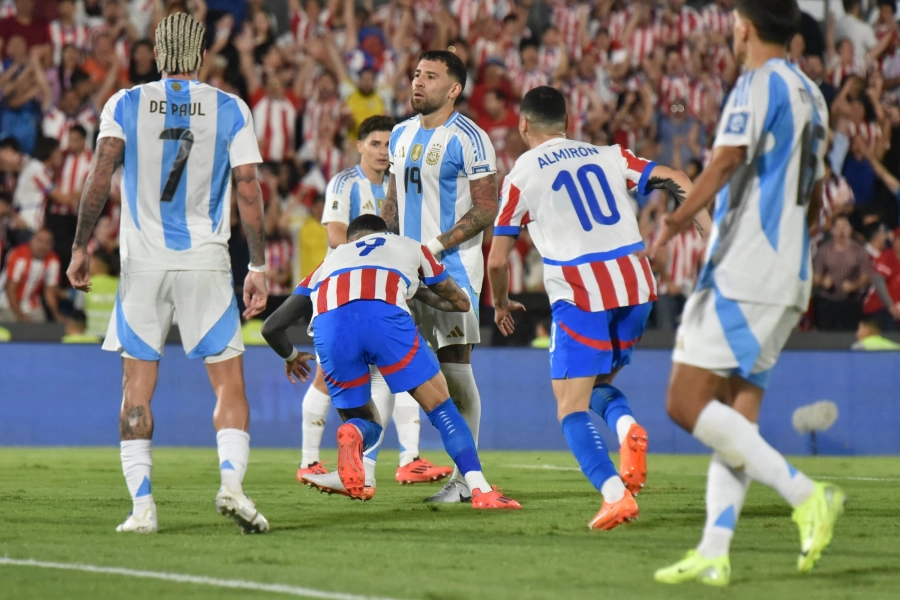 Paraguay se pone en ventaja.