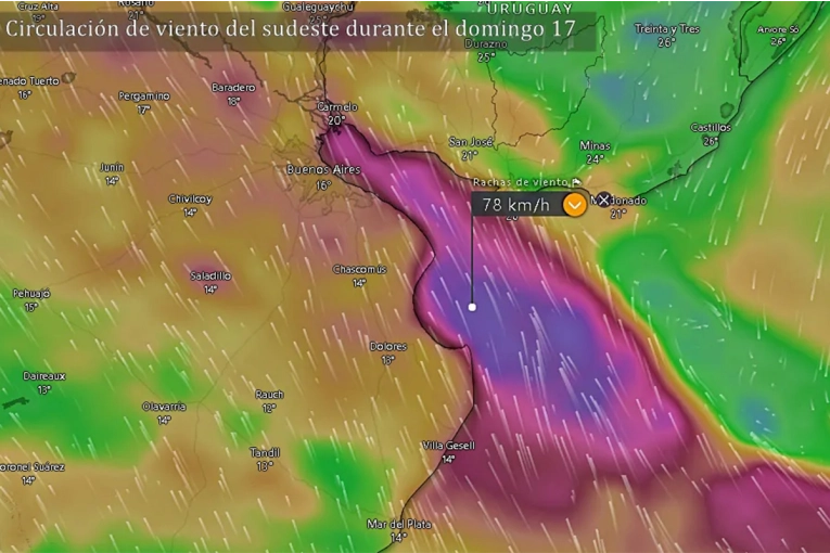 Alertan sobre el avance de “un sistema ciclónico” y detallan los efectos que generará