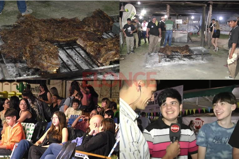 Viale vive la primera noche de la Fiesta Nacional del Asado con Cuero