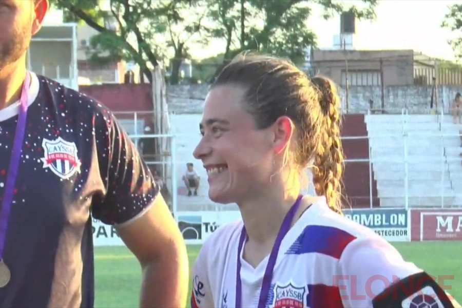 Pamela Tortul, capitana de "Las Santas"