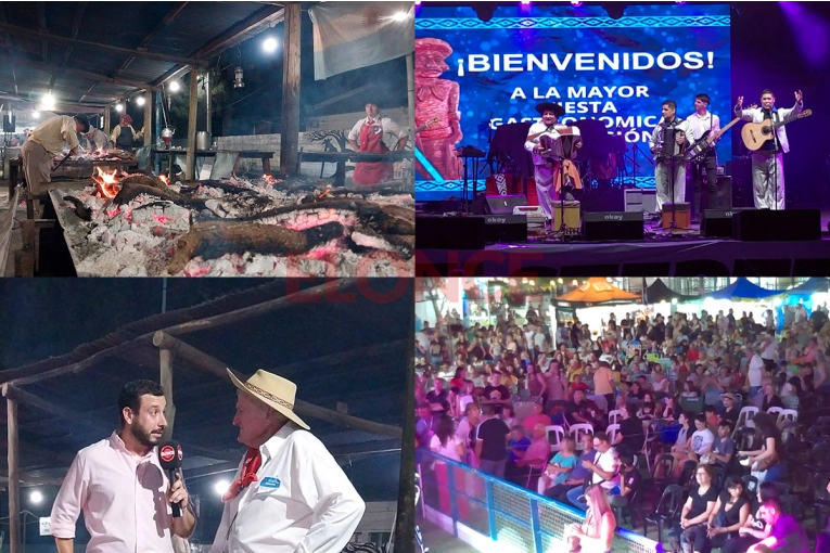 Con concurso y shows musicales, se desarrolla la segunda noche de la Fiesta Nacional del Asado con Cuero