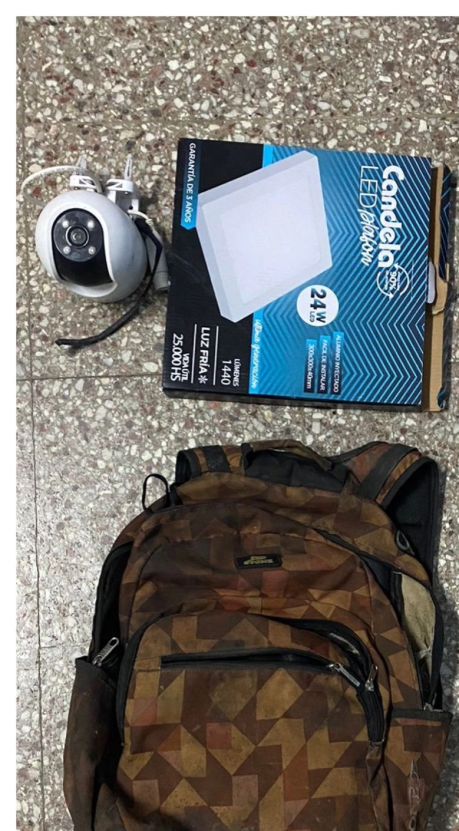 Elementos recuperados - PER