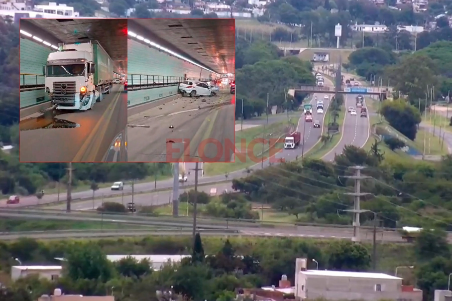 Accidente en el T&uacute;nel Subfluvial