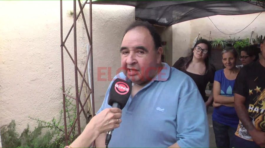 Miguel Quiroga, vecino de Paran&aacute;. Foto: Elonce