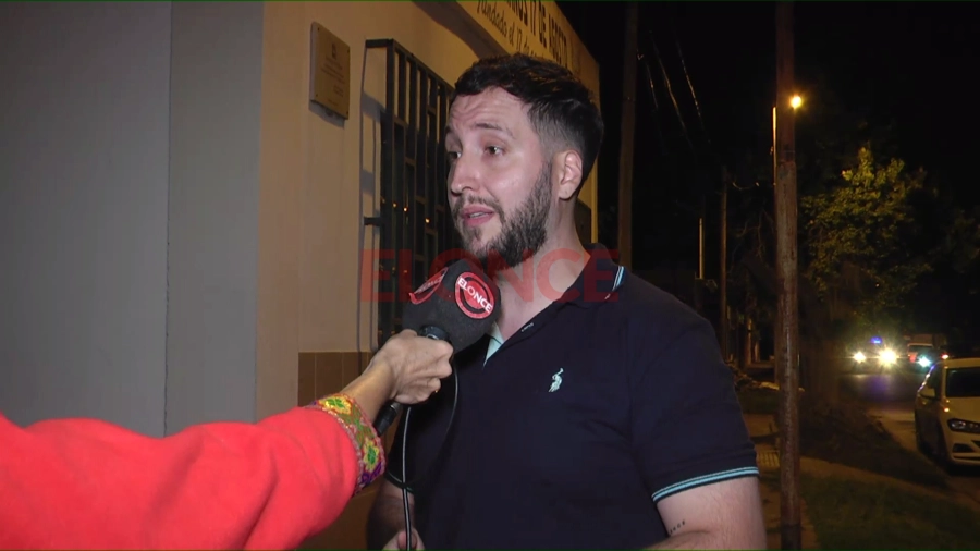 Mauricio Albarenque, presidente de la vecinal de barrio San Agust&iacute;n.