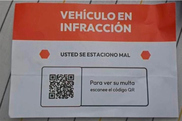 Alertan sobre nueva modalidad de estafa con falsas multas de tránsito y un código QR