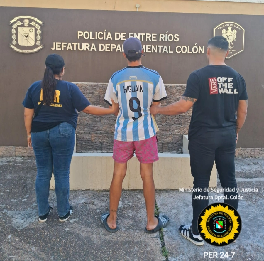 Detenido por robo en Col&oacute;n