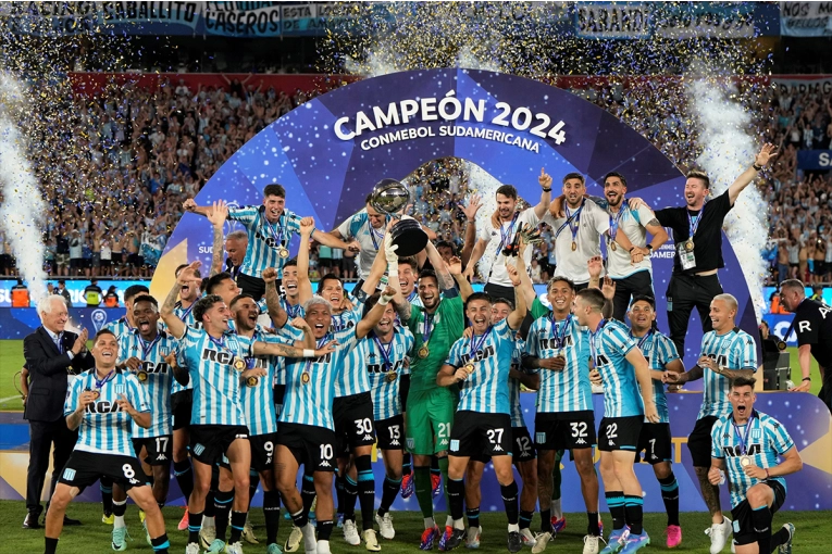 Racing se consagró campeón de la Copa Sudamericana tras 36 años de espera: videos