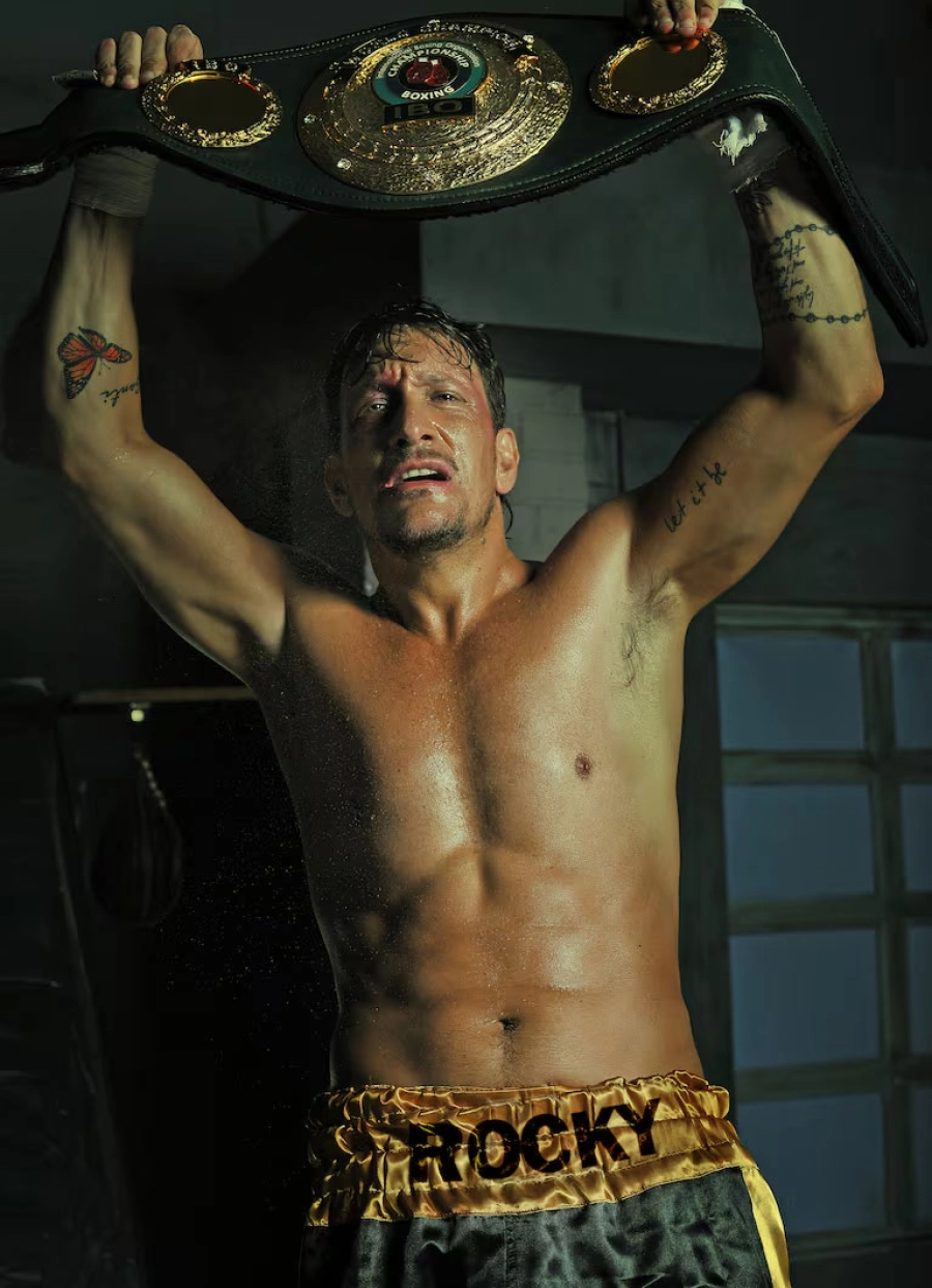 Nicol&aacute;s V&aacute;zquez ser&aacute; Rocky Balboa. Instagram