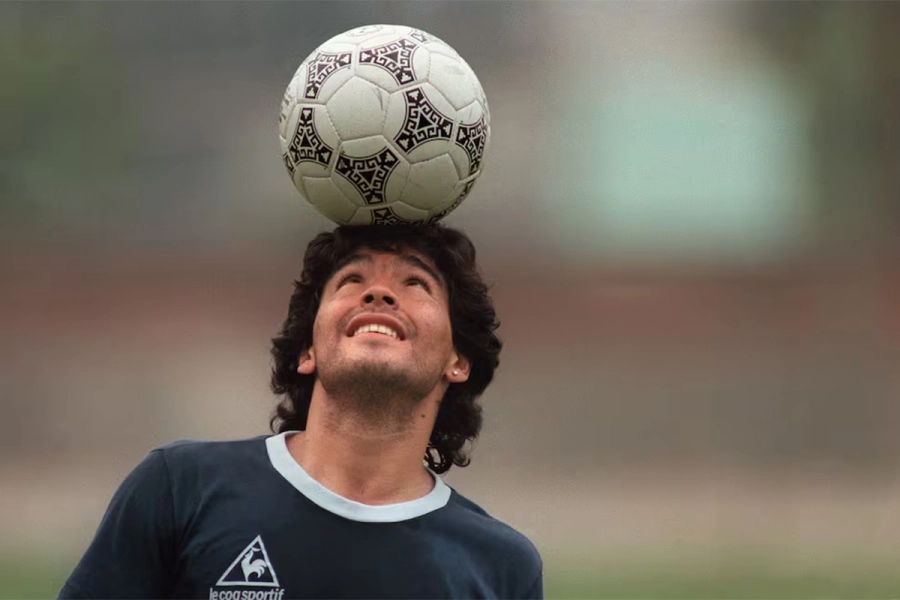 Maradona, una leyenda mundial.