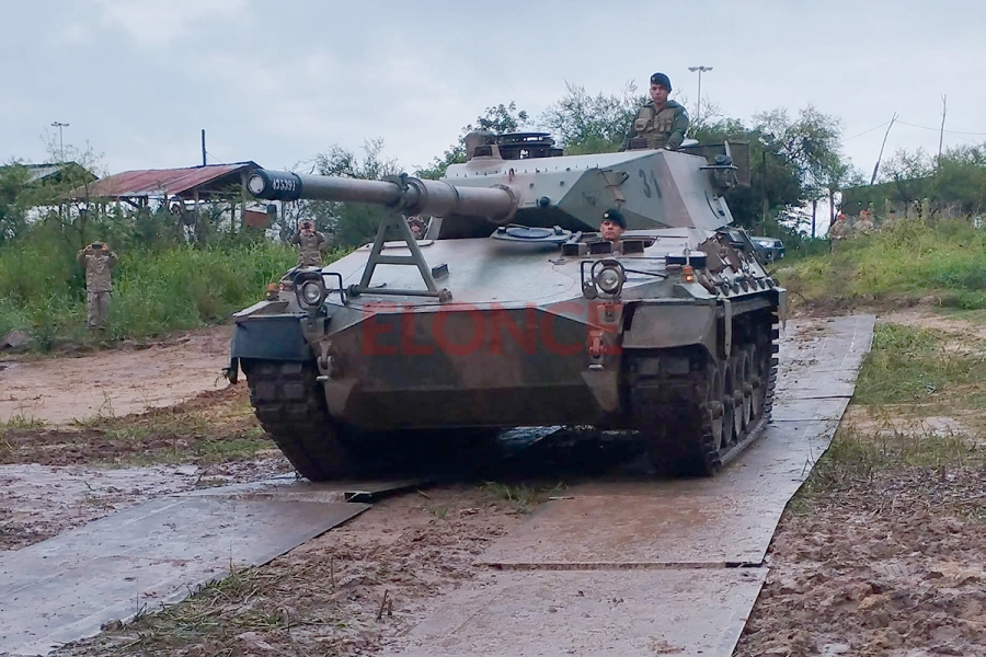Tanques de la familia de blindados TAM. (foto: Elonce)