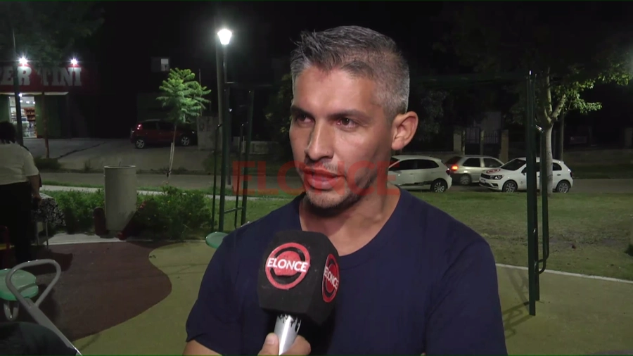 Otro integrante de la comisi&oacute;n vecinal Tiro Federal. Foto: Elonce