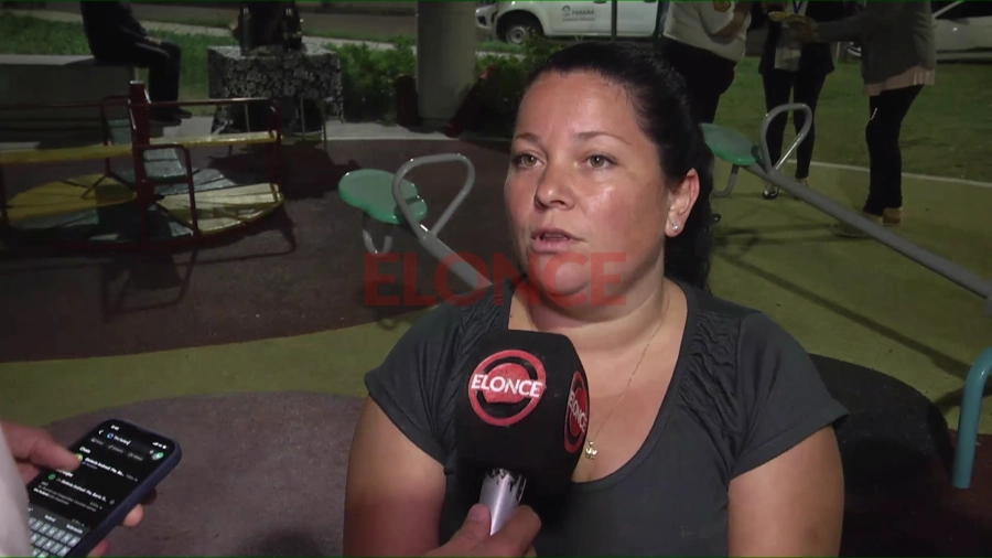 La presidenta de la comisi&oacute;n vecinal Tiro Federal. Foto: Elonce