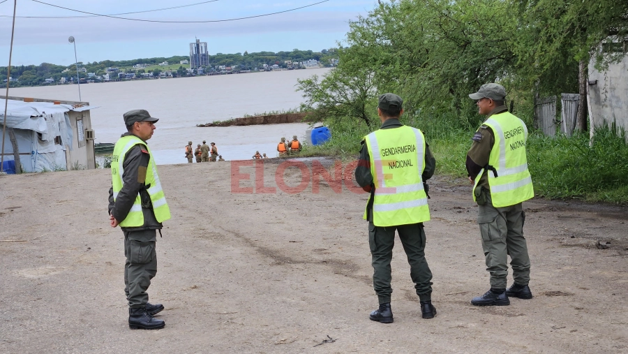 Buscan a soldado del Ejército que cayó al río Paraná. (foto: Elonce)