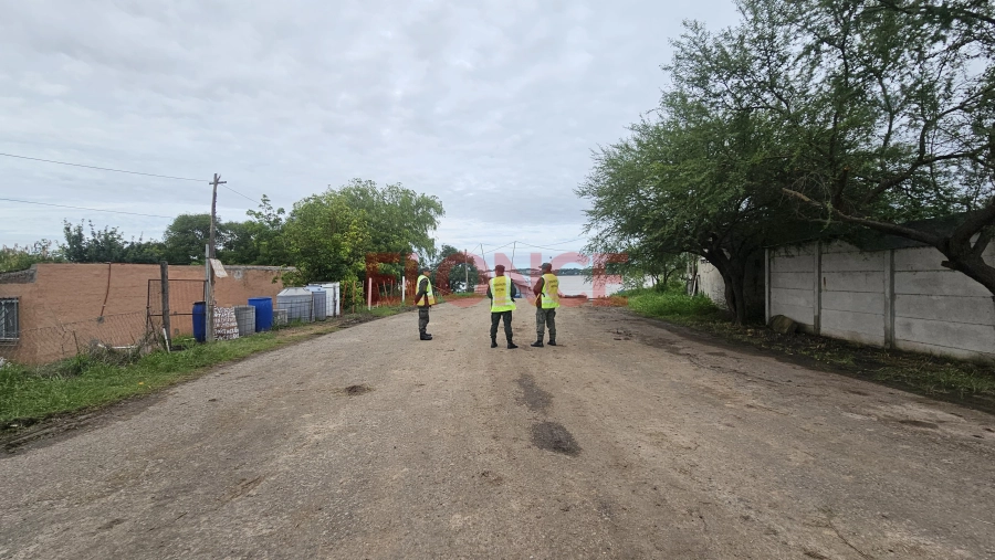 La búsqueda se concentra en la zona del ex atracadero de la balsa. (foto: Elonce)