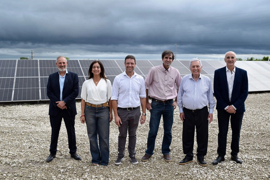 Inauguraron  parque solar  en Conscripto Bernardi