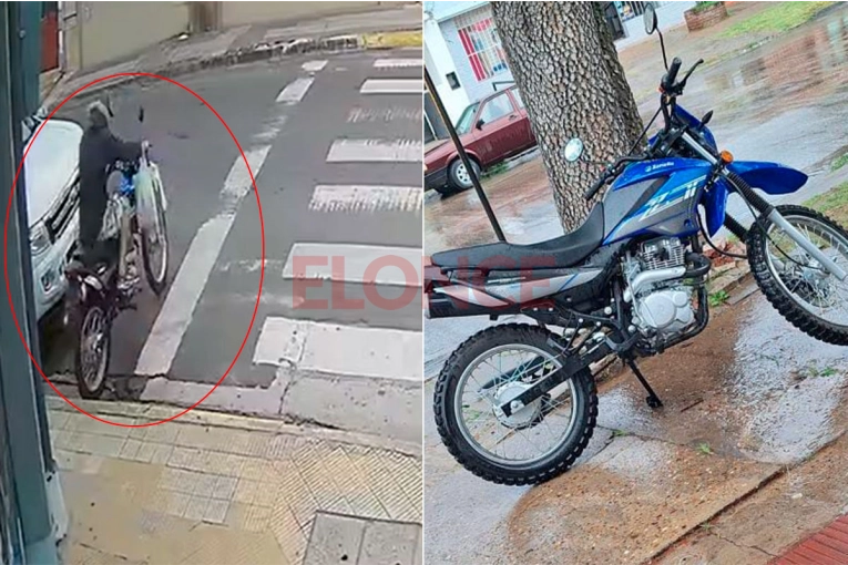 Joven sufrió el robo de su moto: “La compró hace un mes con mucho esfuerzo”