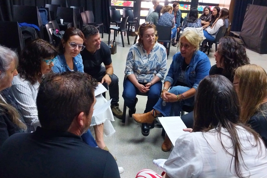 La actividad se desarroll&oacute; este jueves en la Casa de la Cultura de Paran&aacute;. (foto: Gobierno de Entre R&iacute;os)