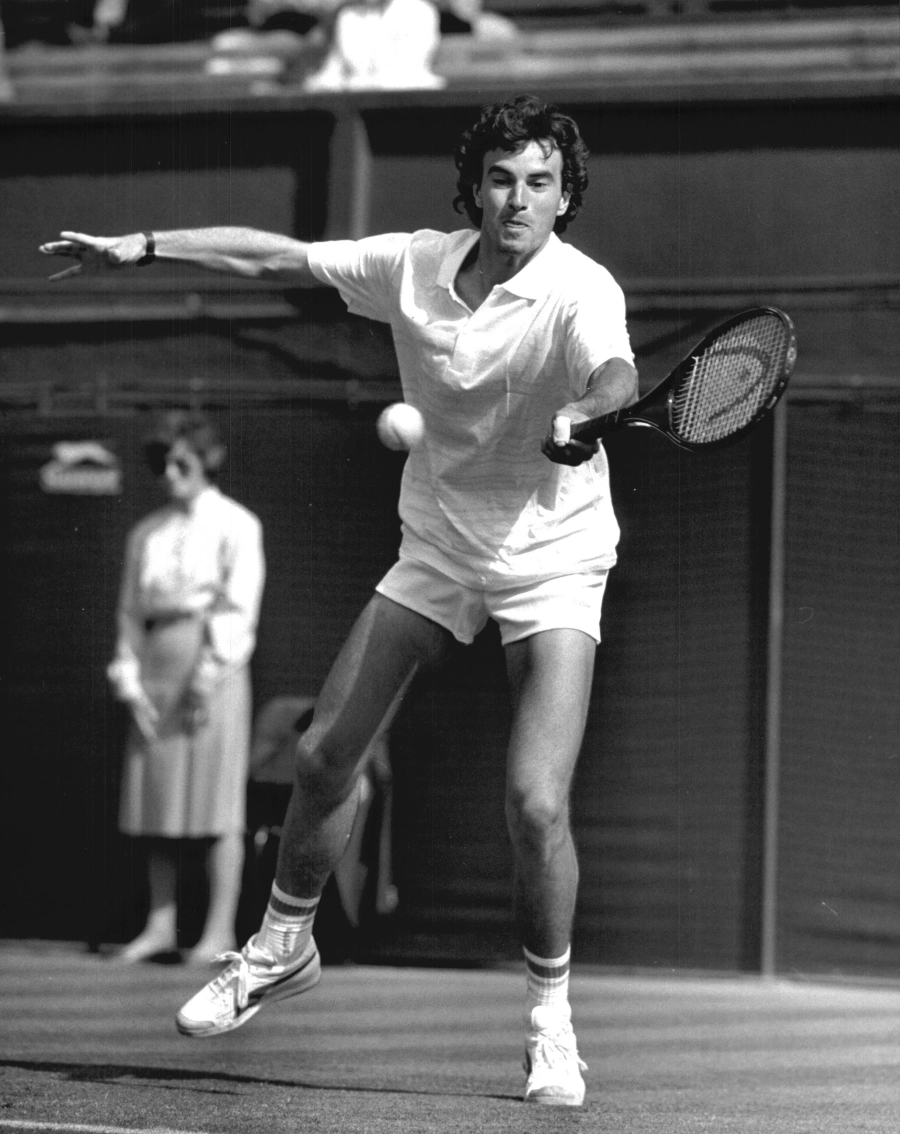 Frana en Wimbledon 1997.