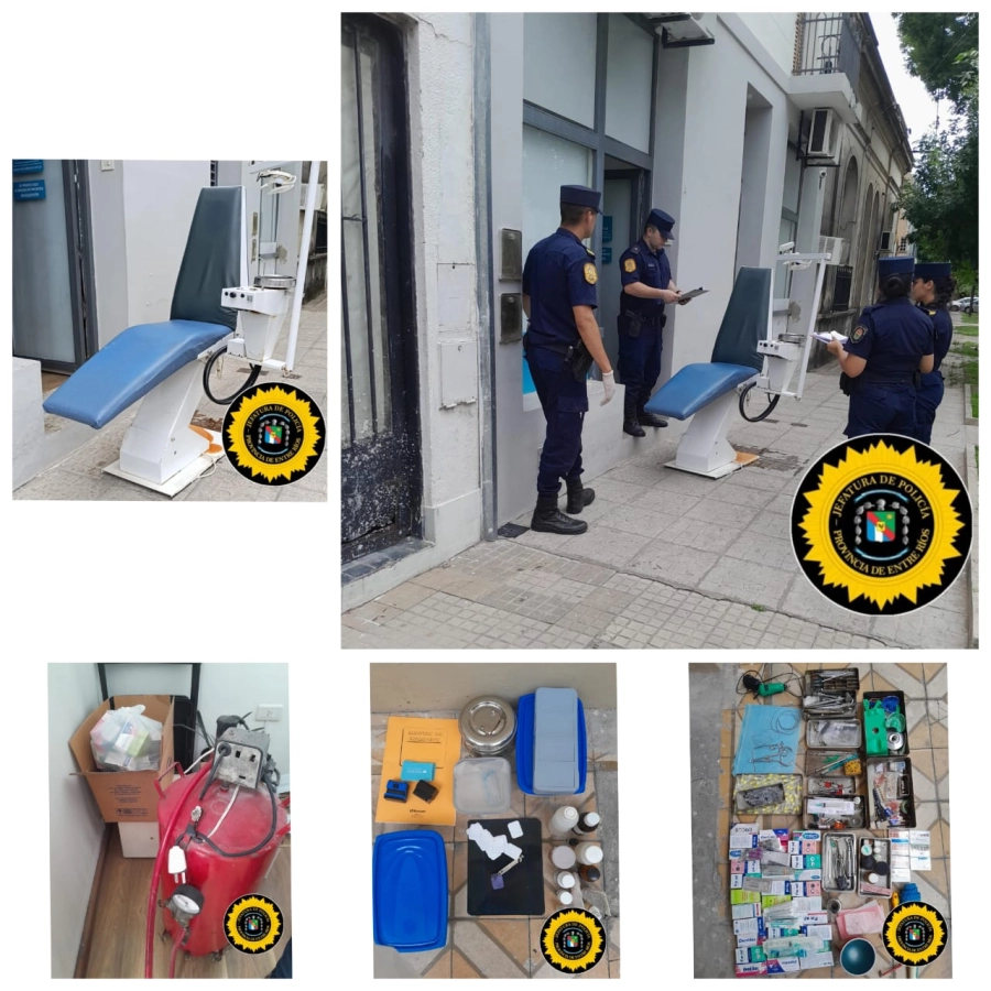 Allanaron una cl&iacute;nica odontol&oacute;gica de Paran&aacute;. (foto: Elonce)