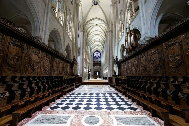 Imágenes de la restauración de la Catedral de Notre Dame