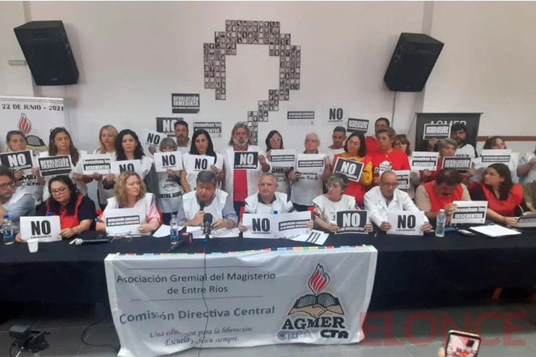 AGMER exigió devolución de días descontados por paro: “Son errores groseros, de hasta $400.000”