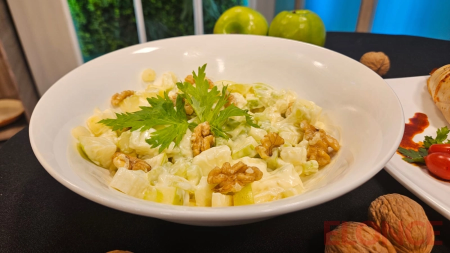 Así luce una deliciosa ensalada waldorf. (foto: Elonce)