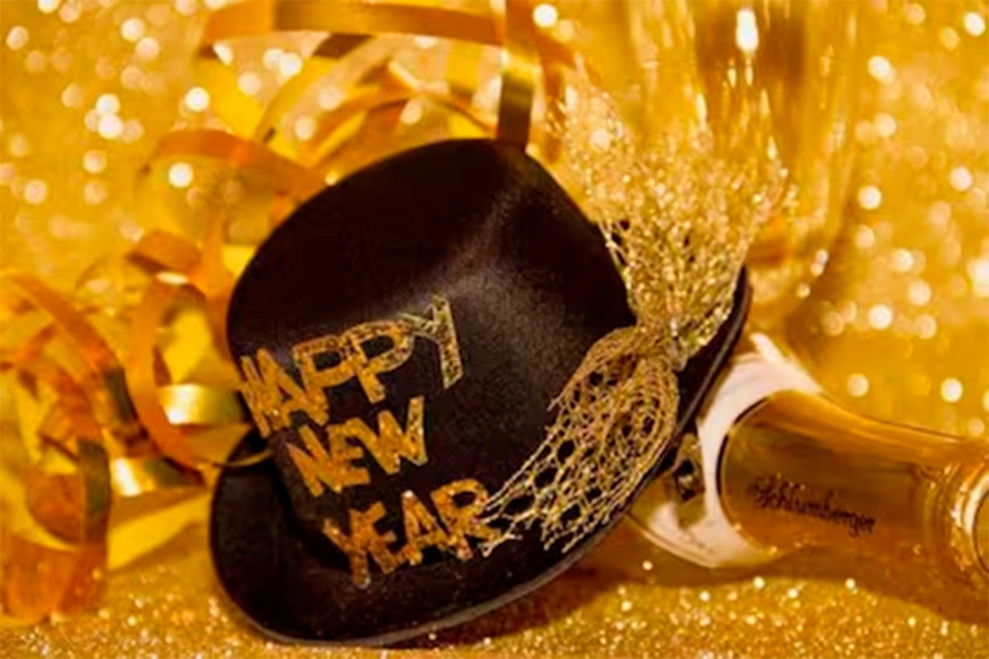 Todo dorado para recibir el A&ntilde;o Nuevo