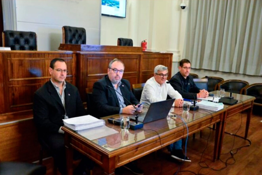 Autoridades dieron detalles del Presupuesto. (Senado E.R)