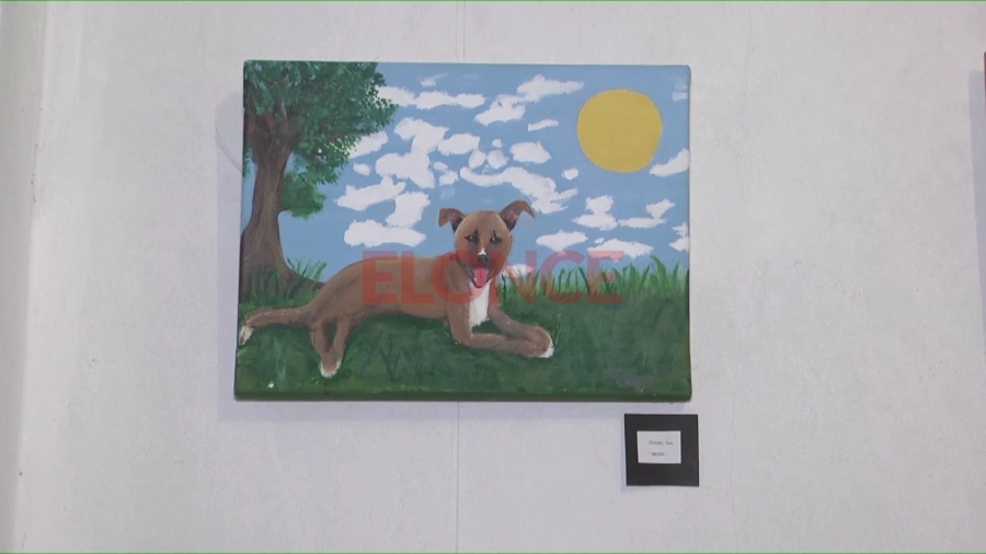 Una de las obras de la muestra anual. Foto: Elonce