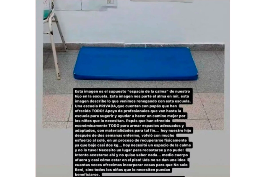 Posteo de Rodrigo Rey.