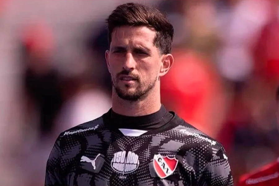 Rodrigo Rey, arquero de Independiente.  (TyCSports)