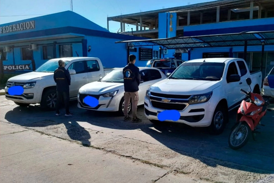 Veh&iacute;culos que fueron incautados. Foto: Archivo Elonce