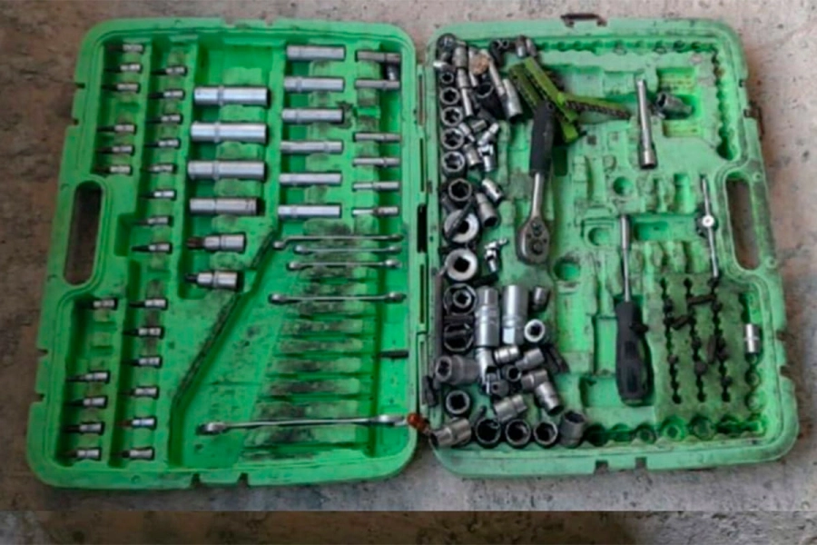 Herramientas recuperadas