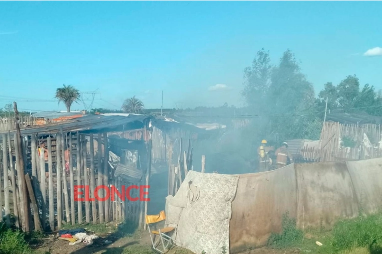 Hospitalizaron a niño de tres años que sufrió heridas en el incendio de su vivienda