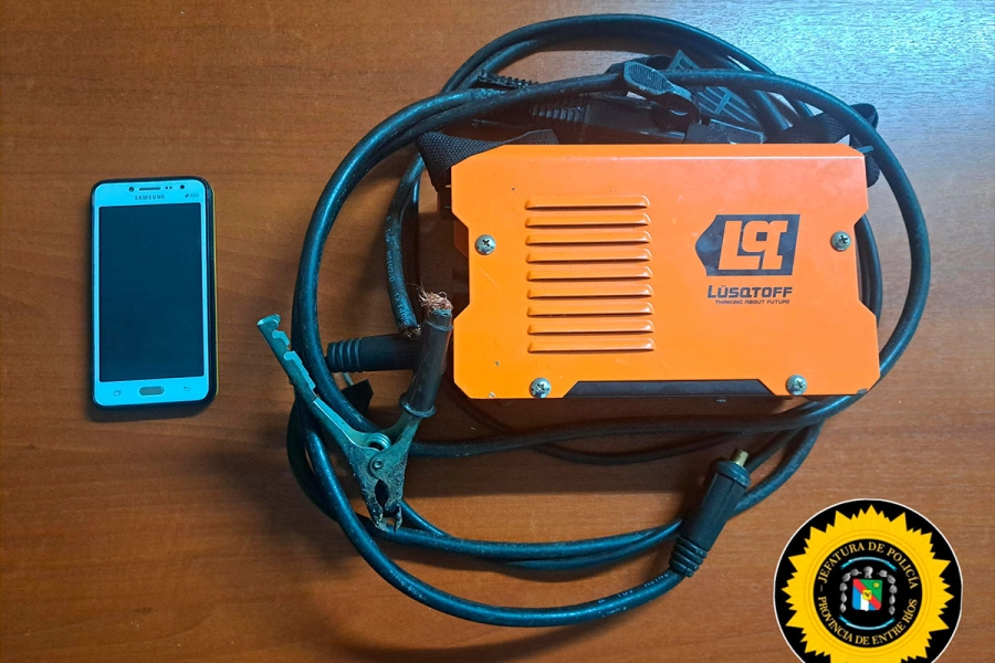 La soldadora robada. (PER)