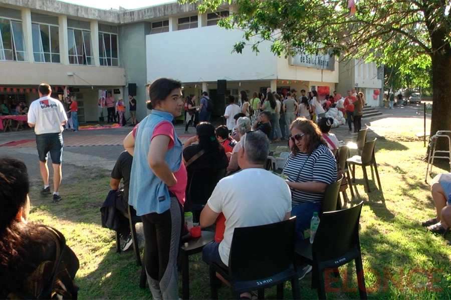 Hubo actividades durante la jornada solidaria. (foto: Elonce)
