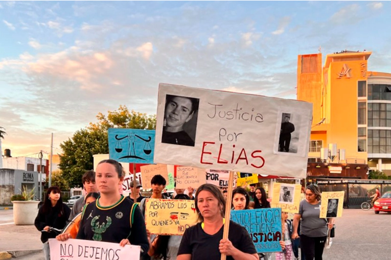 Bajo el lema "Justicia por Elías", Gualeguaychú exigió que se esclarezca el caso