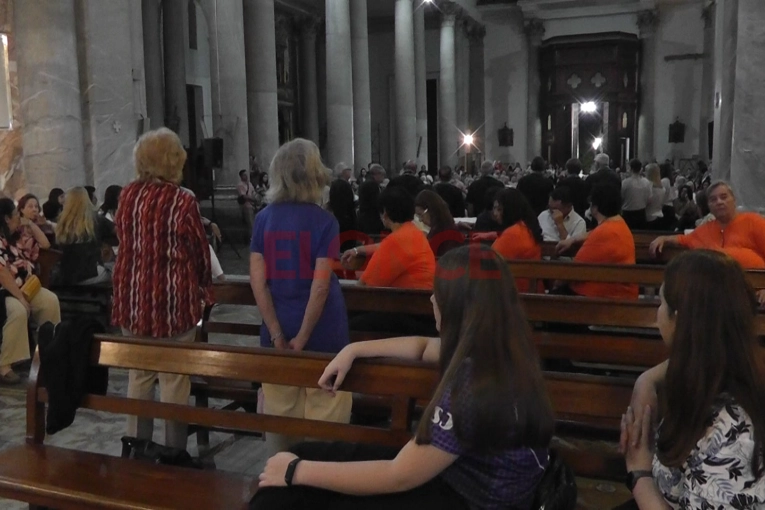 Se desarrolló un nuevo encuentro de coros en la Catedral de Paraná