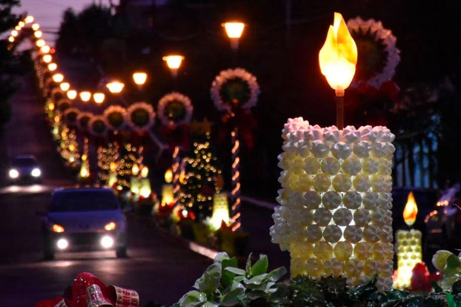 Las impresionantes postales de Capiov&iacute; durante la temporada navide&ntilde;a. Foto: Municipalidad de Capiov&iacute;.