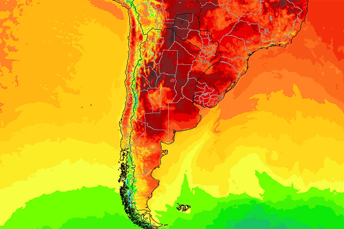 El jueves sería el día más caluroso.