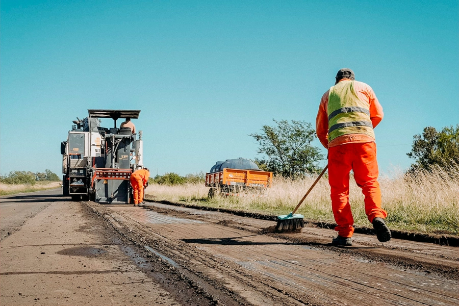 El inicio de las obras. (GPER)